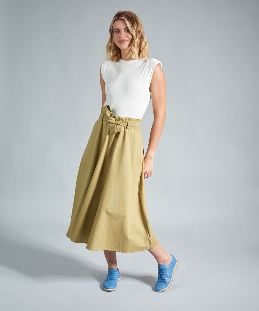 Tenis Frances Comfort - Azul Safira - Imagem 10