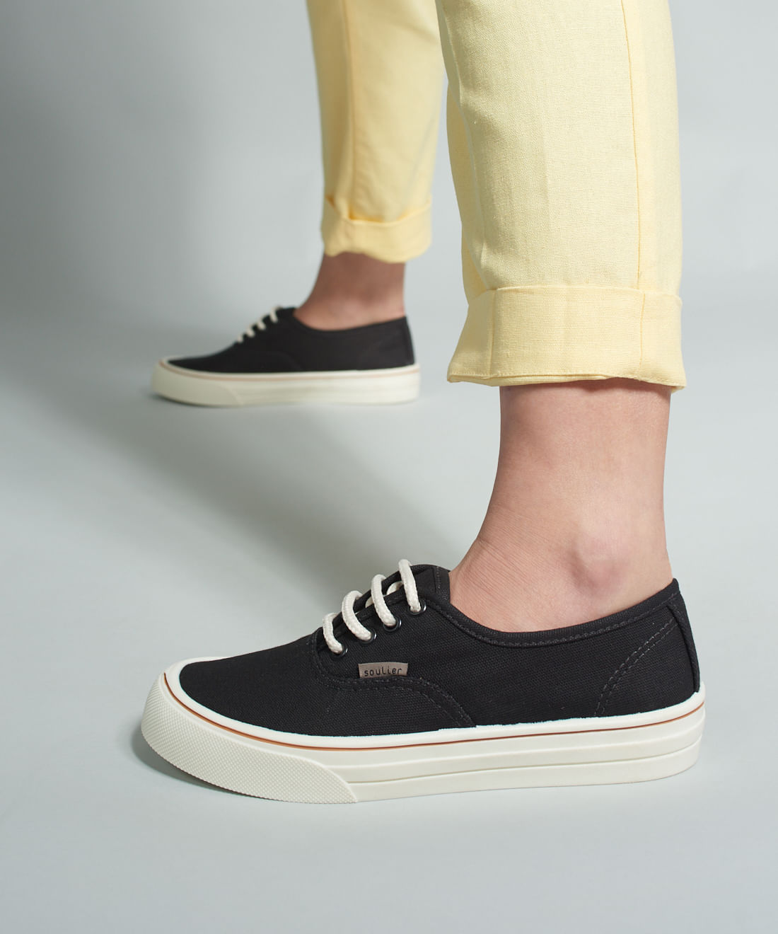 Tenis Lona Basico Casual - Preto - Imagem 55