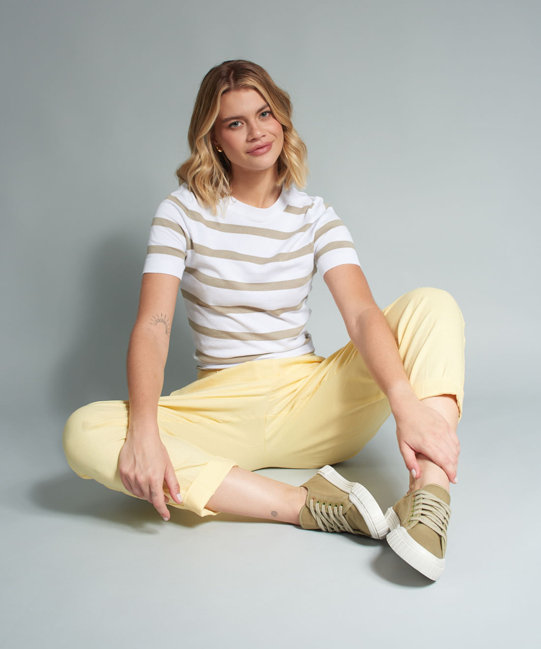Tenis Lona Ivy - Pistache - Imagem 25
