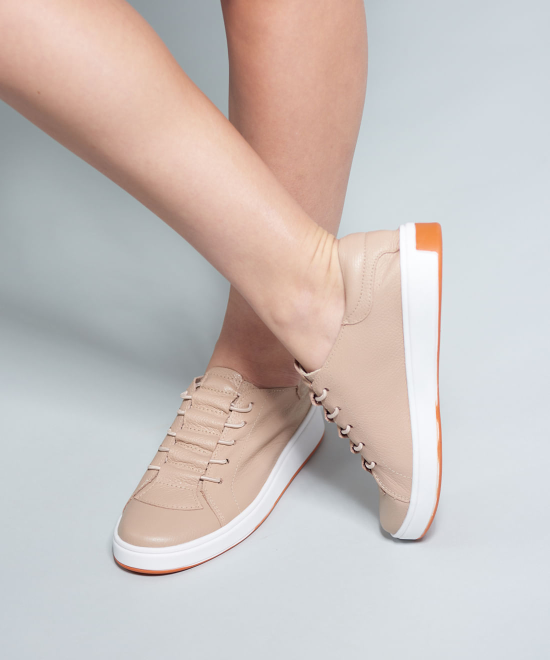 Tenis Couro Casual Elastico Neo - Avela - Imagem 30