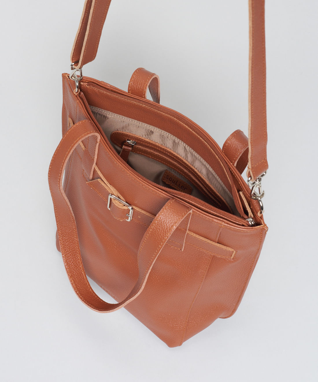 Bolsa m Couro Stella - Mousse - Imagem 5