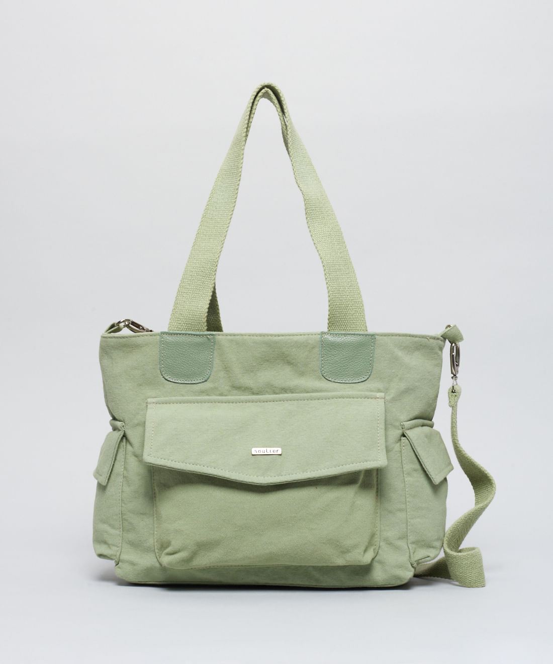 Bolsa m Lona Luisa - Pistache