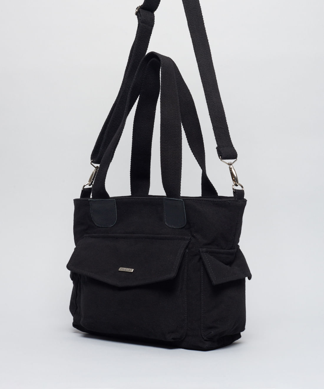 Bolsa m Lona Luisa - Preto - Imagem 2
