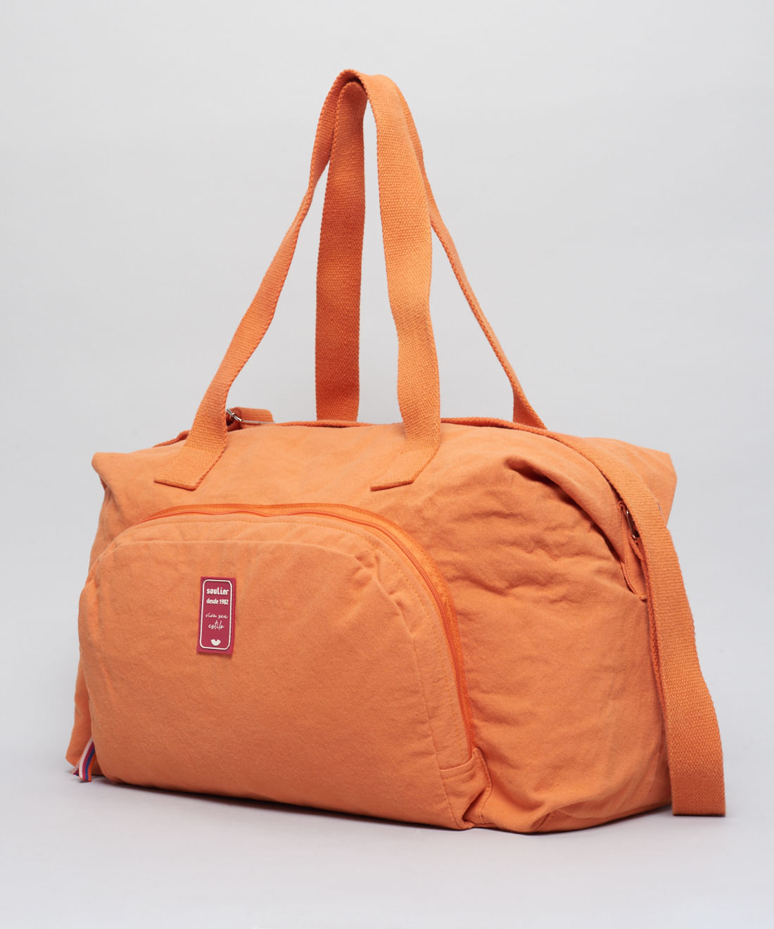 Mala Lona Helo - Tangerina - Imagem 2