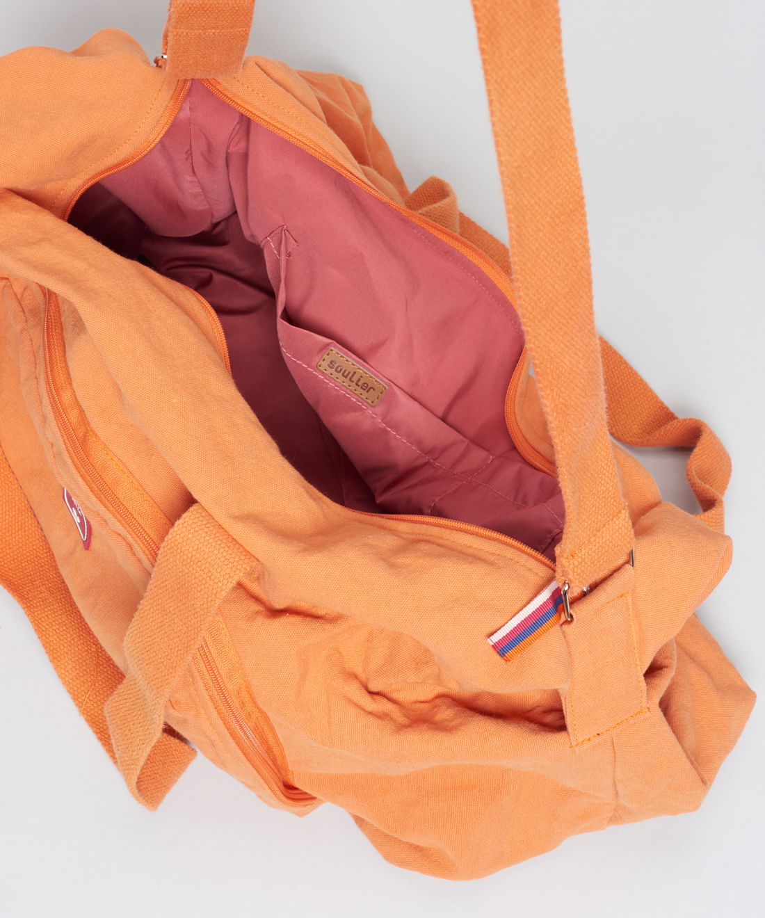 Mala Lona Helo - Tangerina - Imagem 3