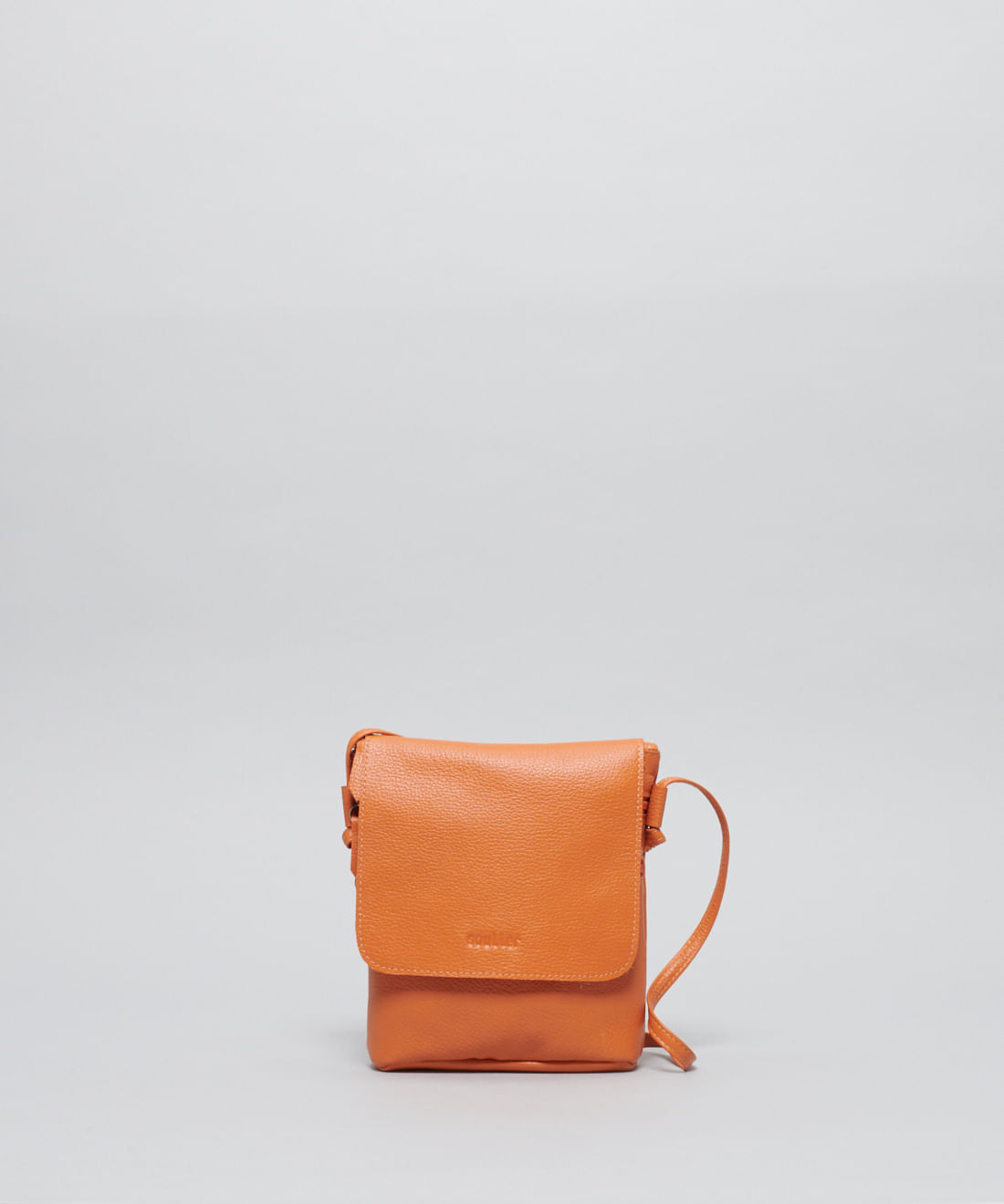 Bolsinha Duo Zip - Tangerina