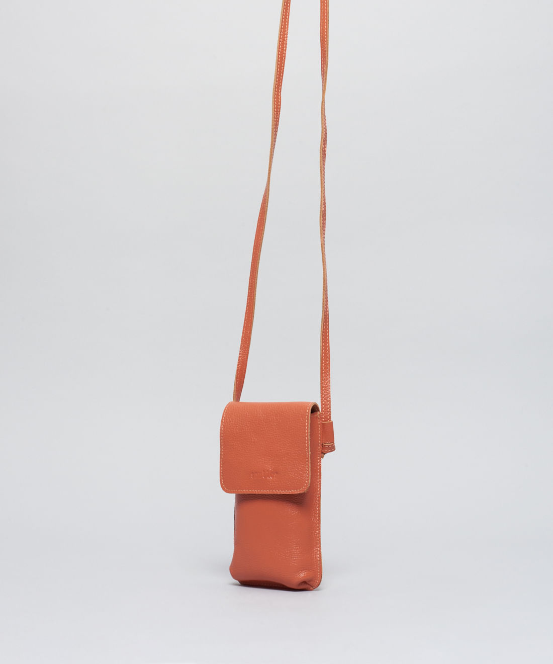 Bolsa p Couro Beatriz - Ocre - Imagem 2