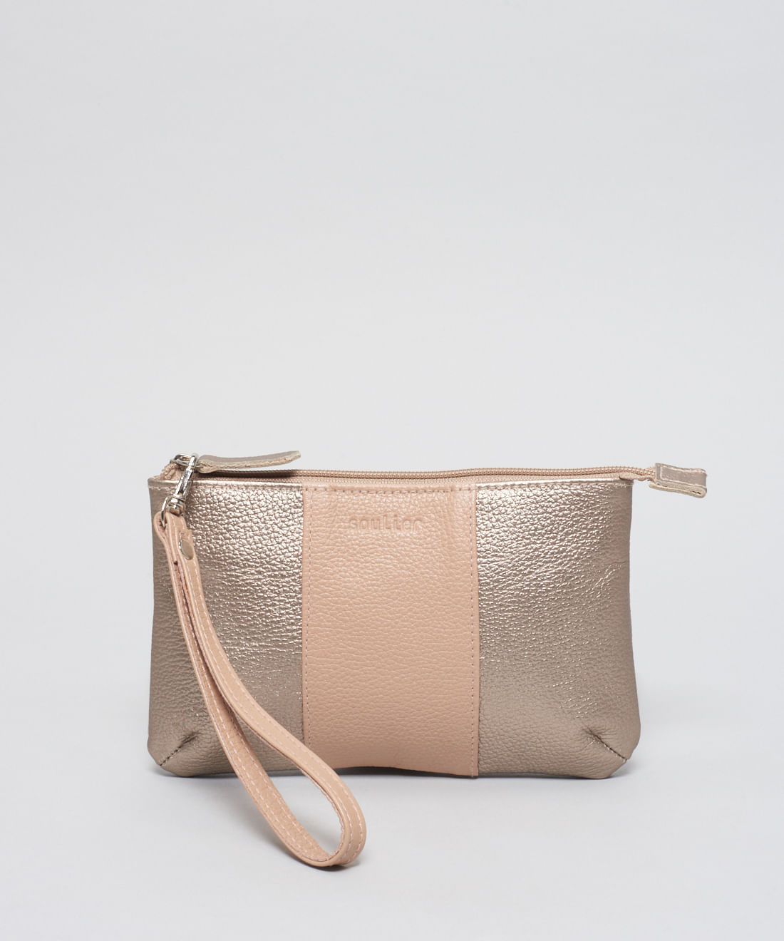 Case Duo Couro - Prata Velho