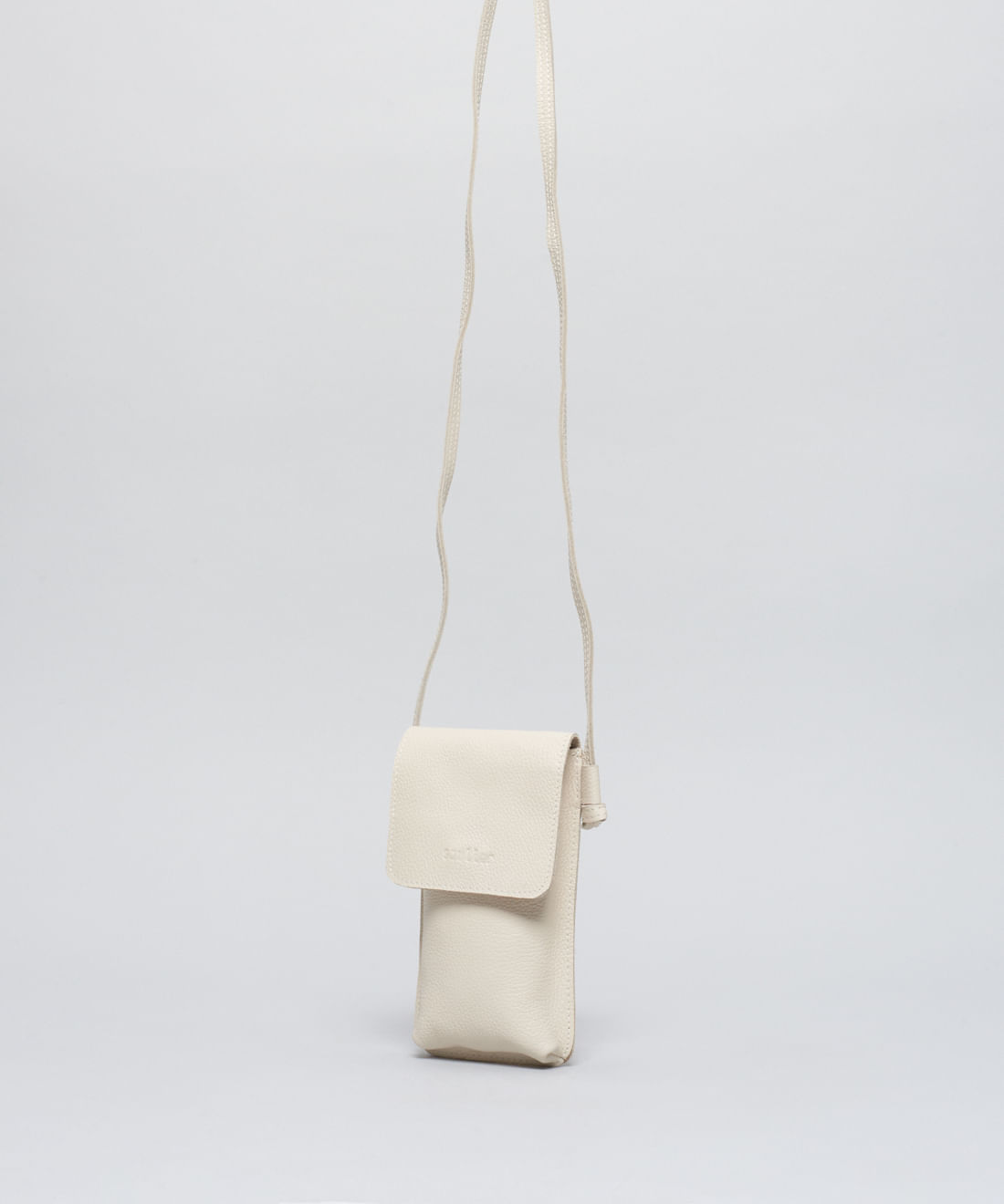 Bolsa p Couro Beatriz - Offwhite - Imagem 2