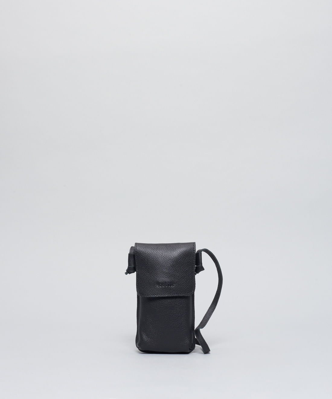 Bolsa p Couro Beatriz - Preto