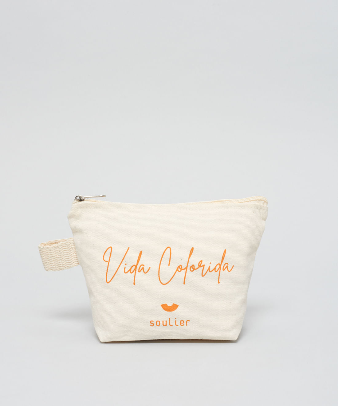 Necessaire Vida Colorida - Laranja