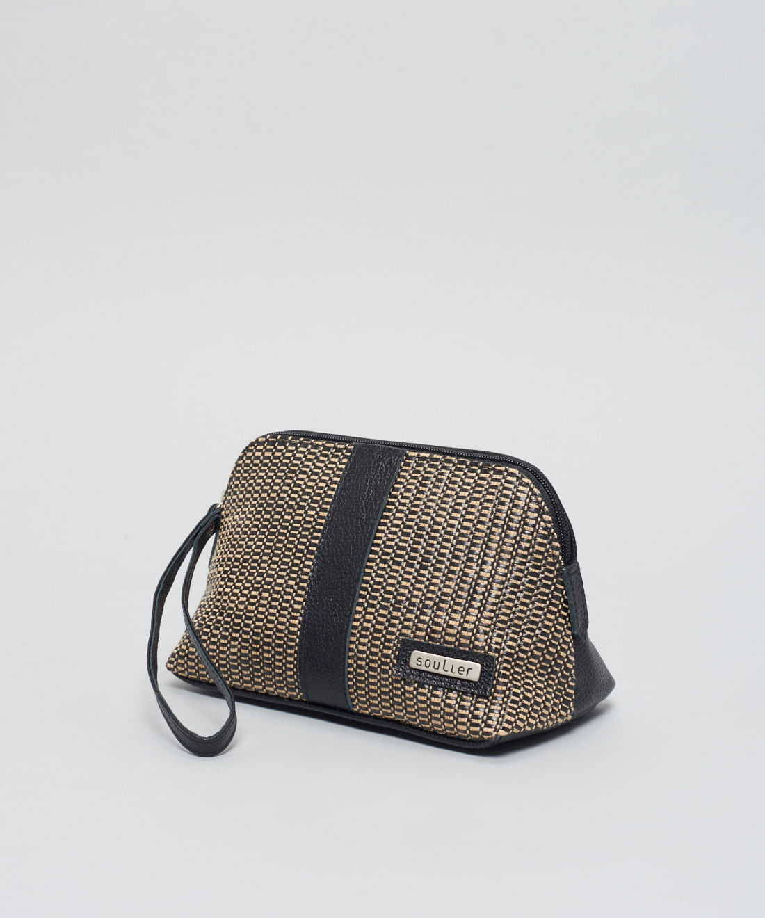 Case Couro Rafia - Palha Preto - Imagem 2