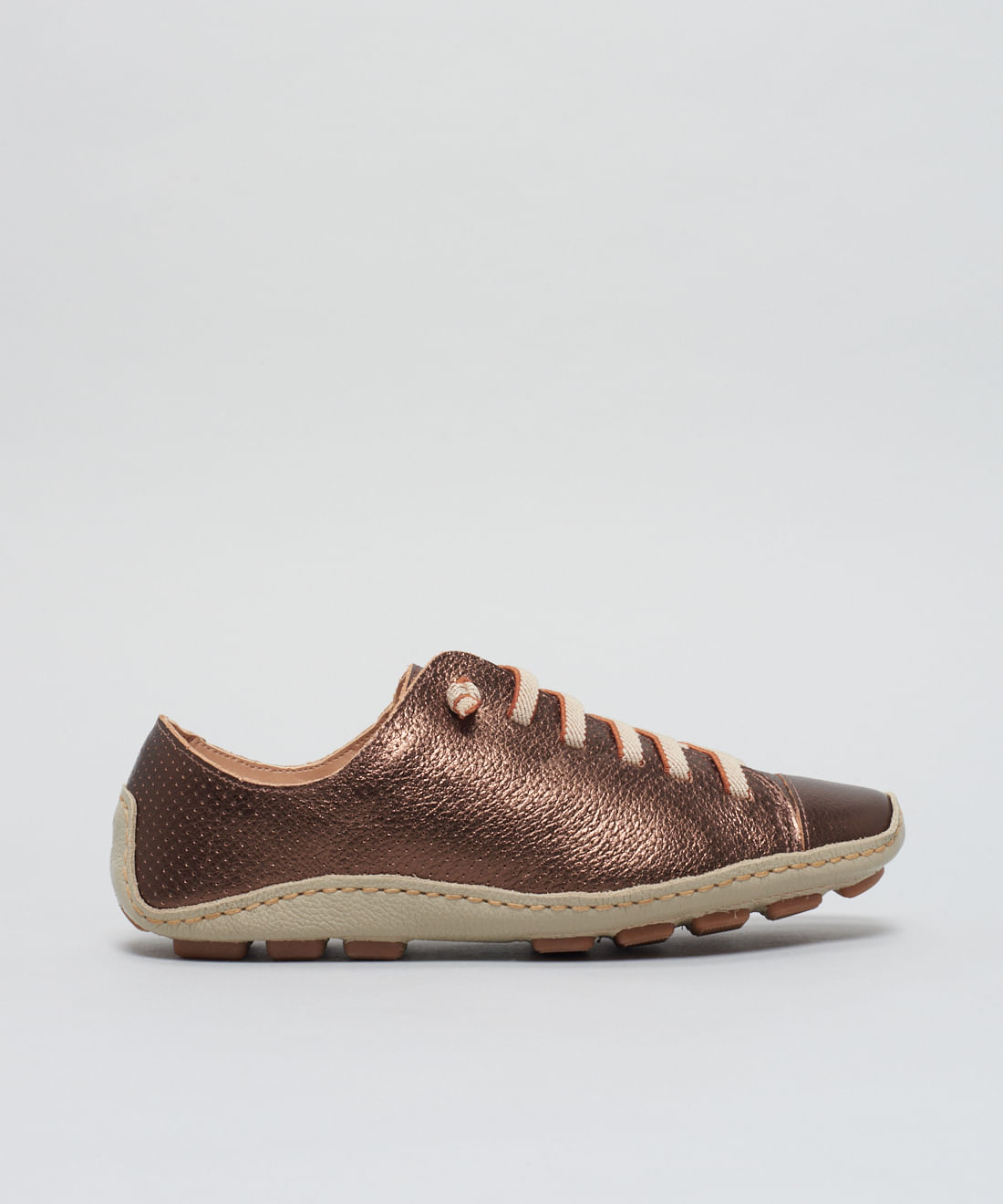 Tenis Perfuros Bicolor - Bronze - Imagem 26