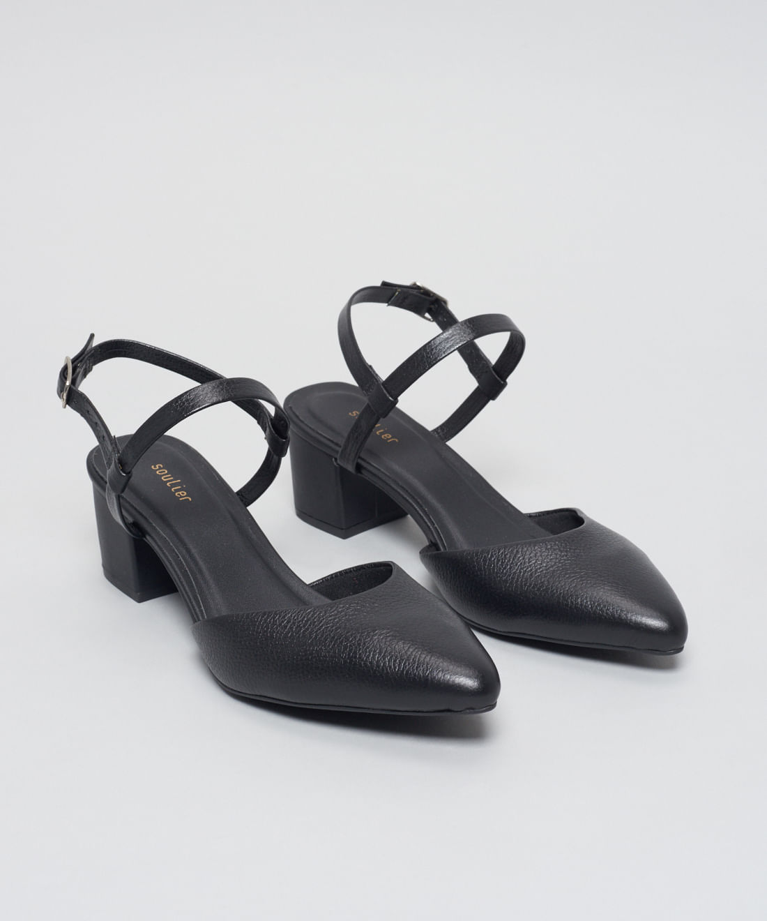 Scarpin Couro Antonela - Preto - Imagem 22
