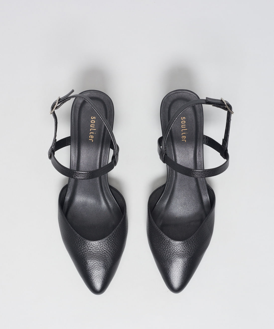 Scarpin Couro Antonela - Preto - Imagem 14