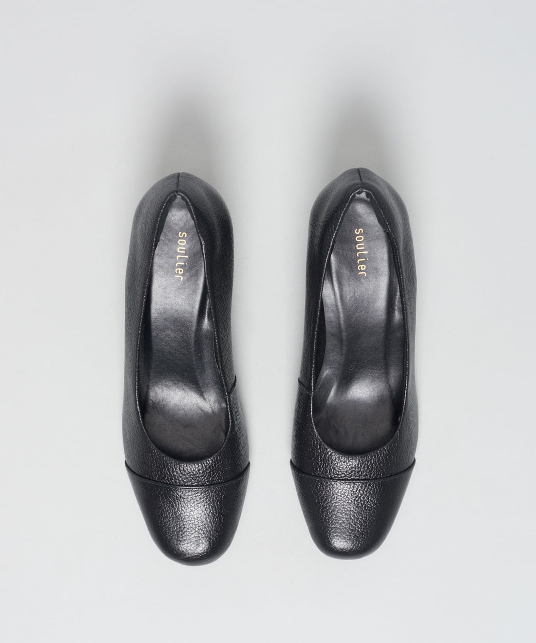 Scarpin Couro Biqueira - Preto - Imagem 14