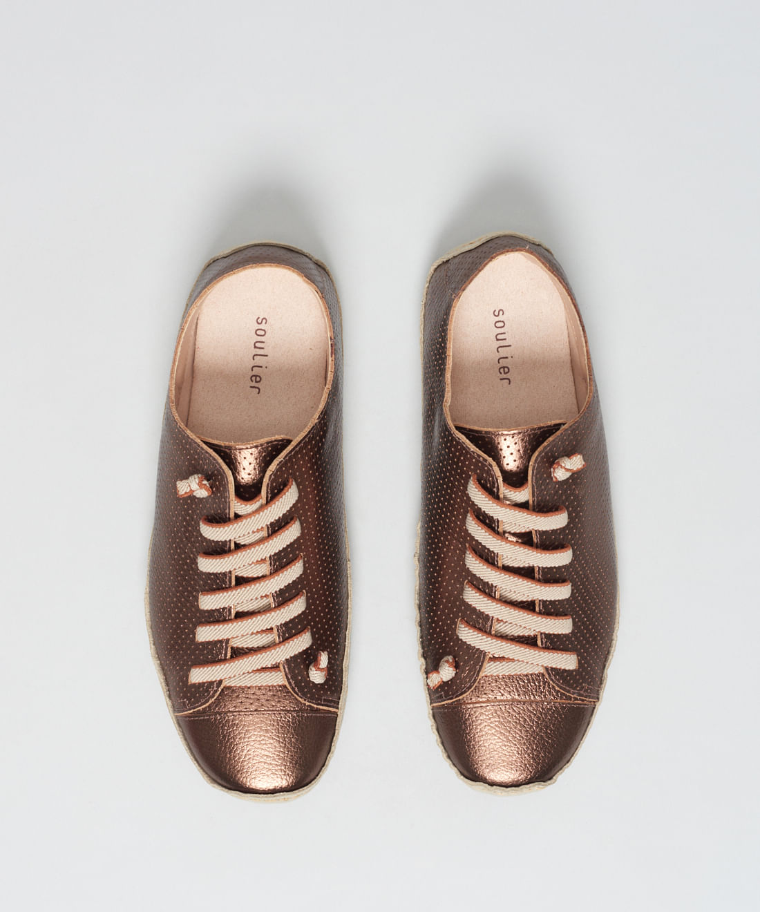 Tenis Perfuros Bicolor - Bronze - Imagem 39