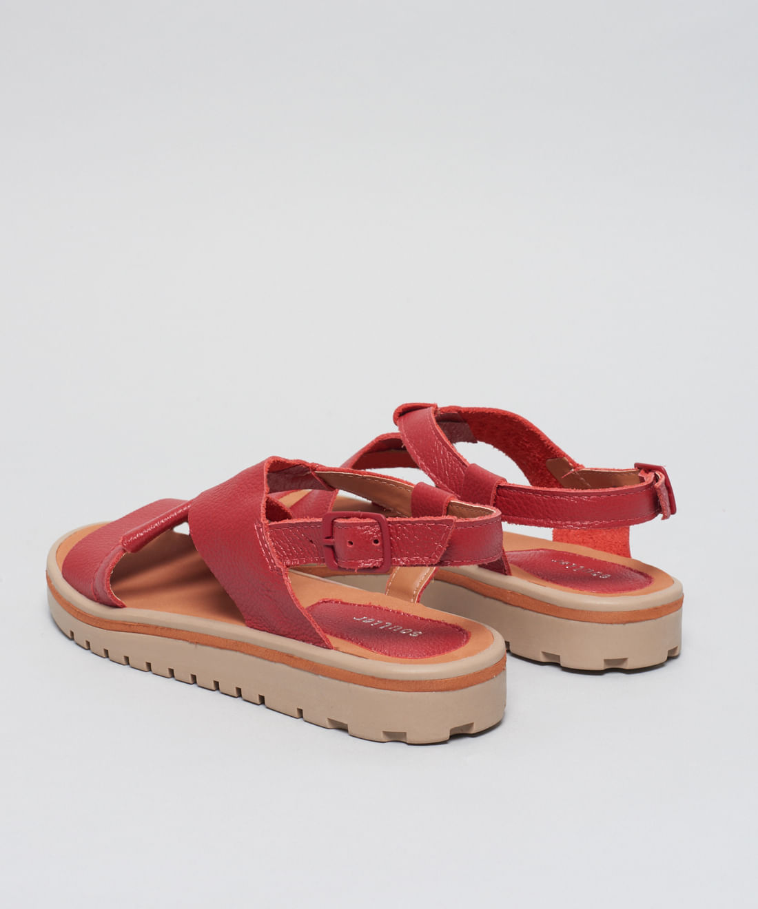 Rasteira Tratorada Nat - Vermelho - Imagem 13