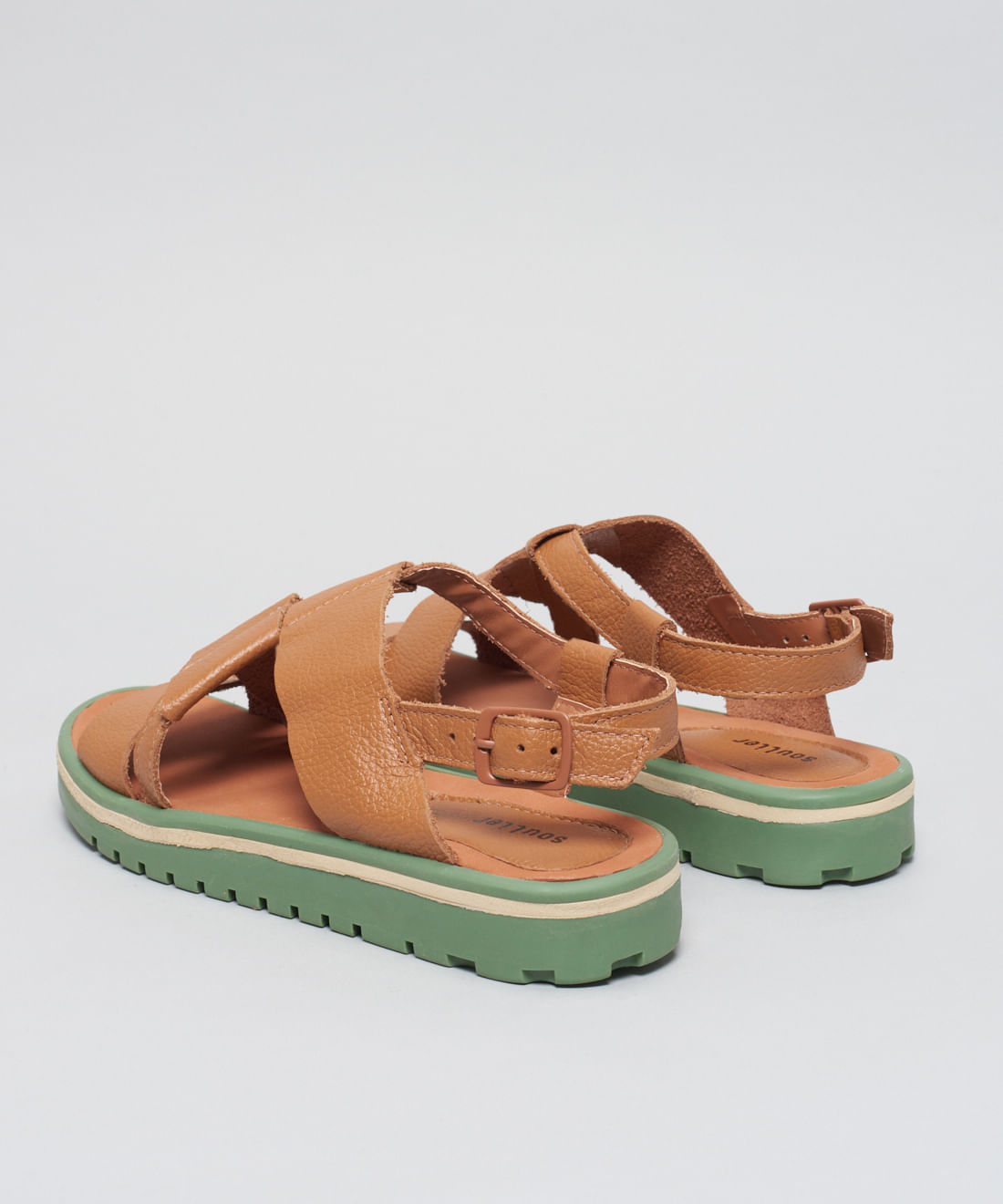 Rasteira Tratorada Nat - Caramelo - Imagem 28