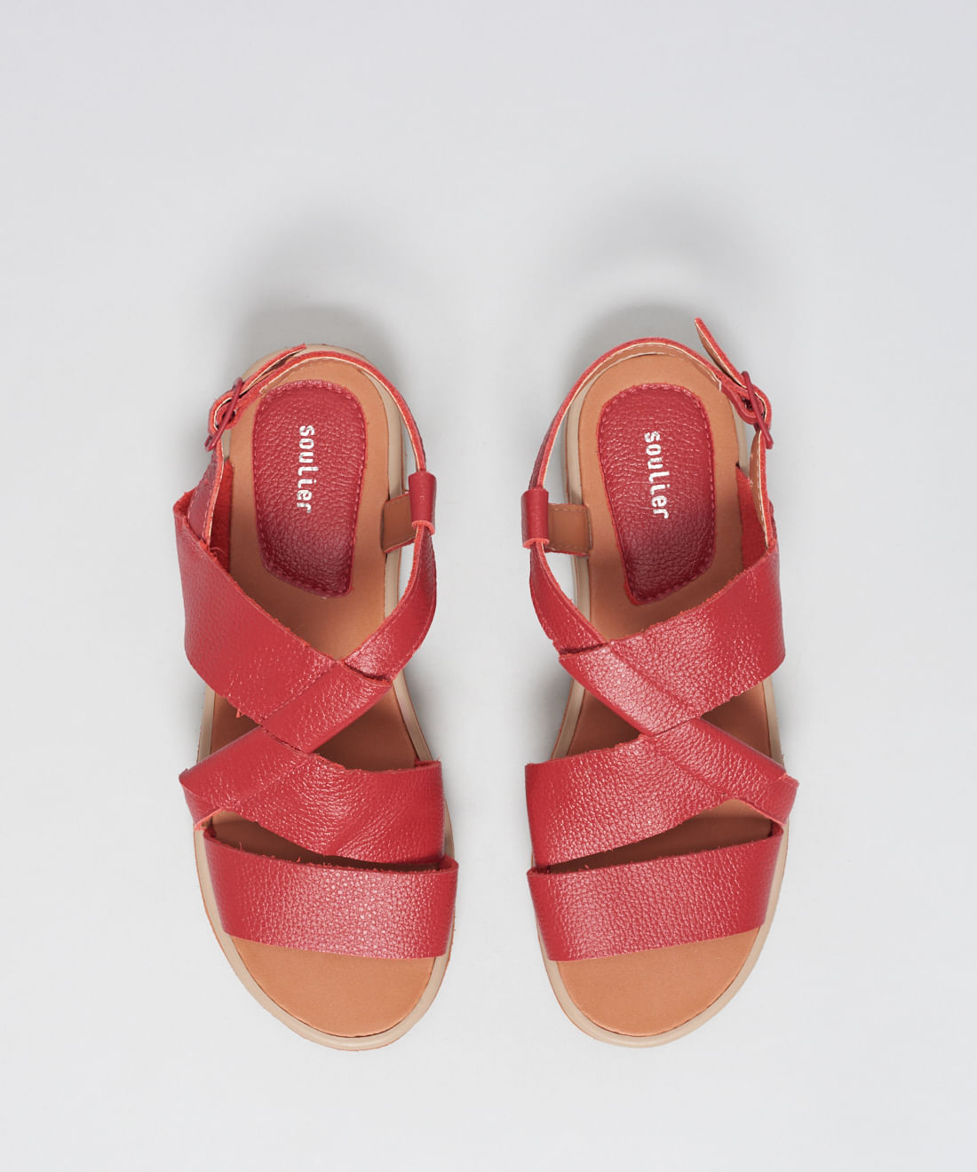 Rasteira Tratorada Nat - Vermelho - Imagem 14