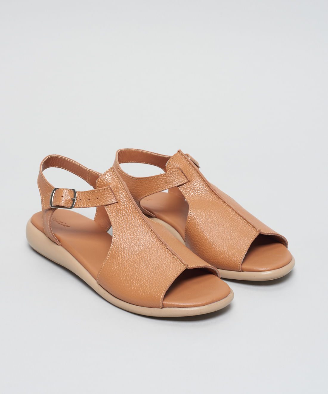 Rasteira Couro Patricia - Caramelo - Imagem 12