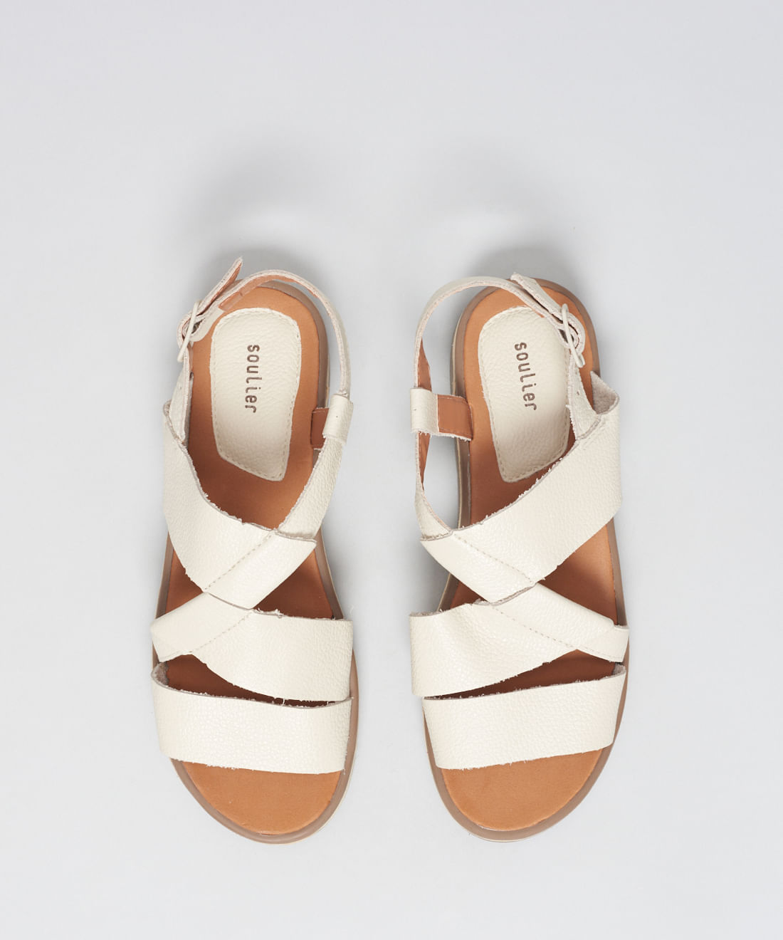 Rasteira Tratorada Nat - Offwhite - Imagem 29