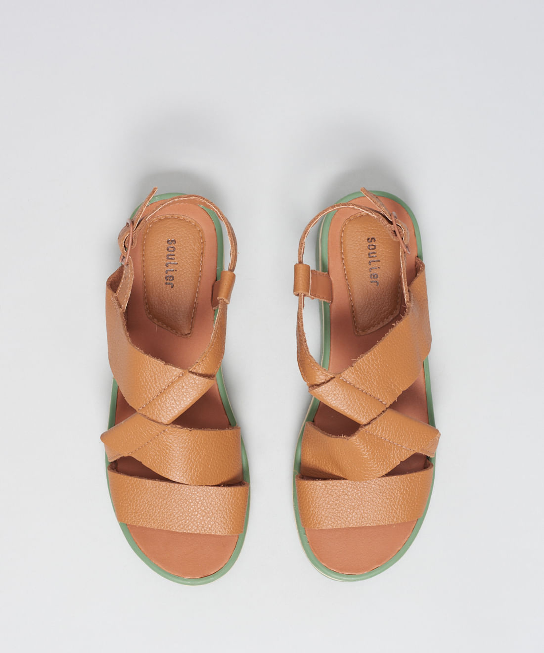 Rasteira Tratorada Nat - Caramelo - Imagem 14