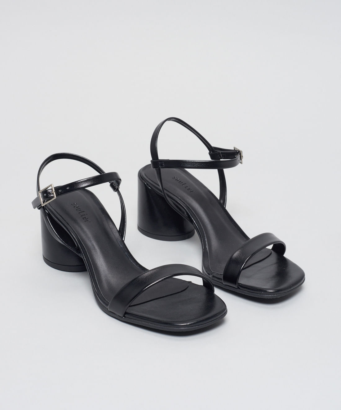 Sandalia Media Soft Bloco - Preto - Imagem 2