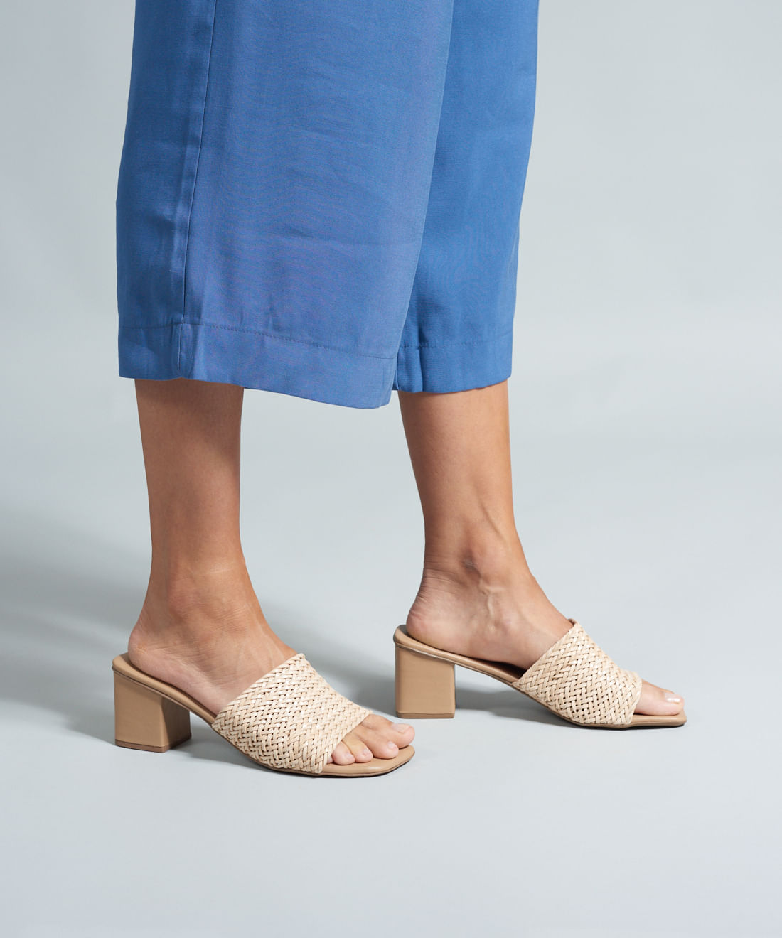 Sandalia Media Tresse Grazi - Offwhite - Imagem 15
