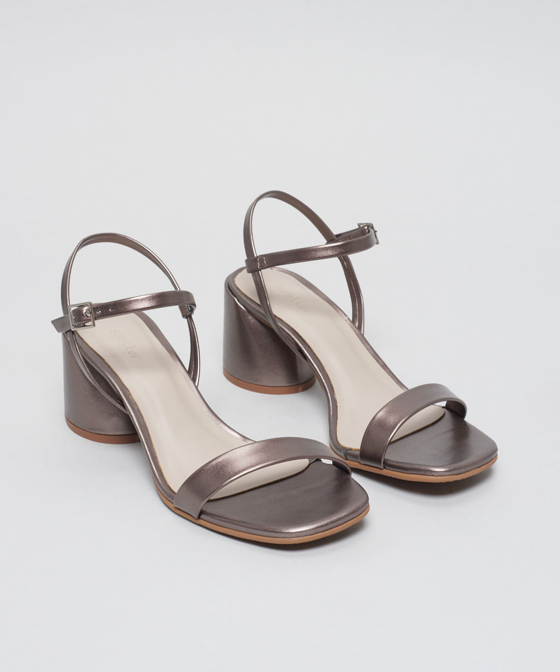 Sandalia Media Soft Bloco - Onix - Imagem 22