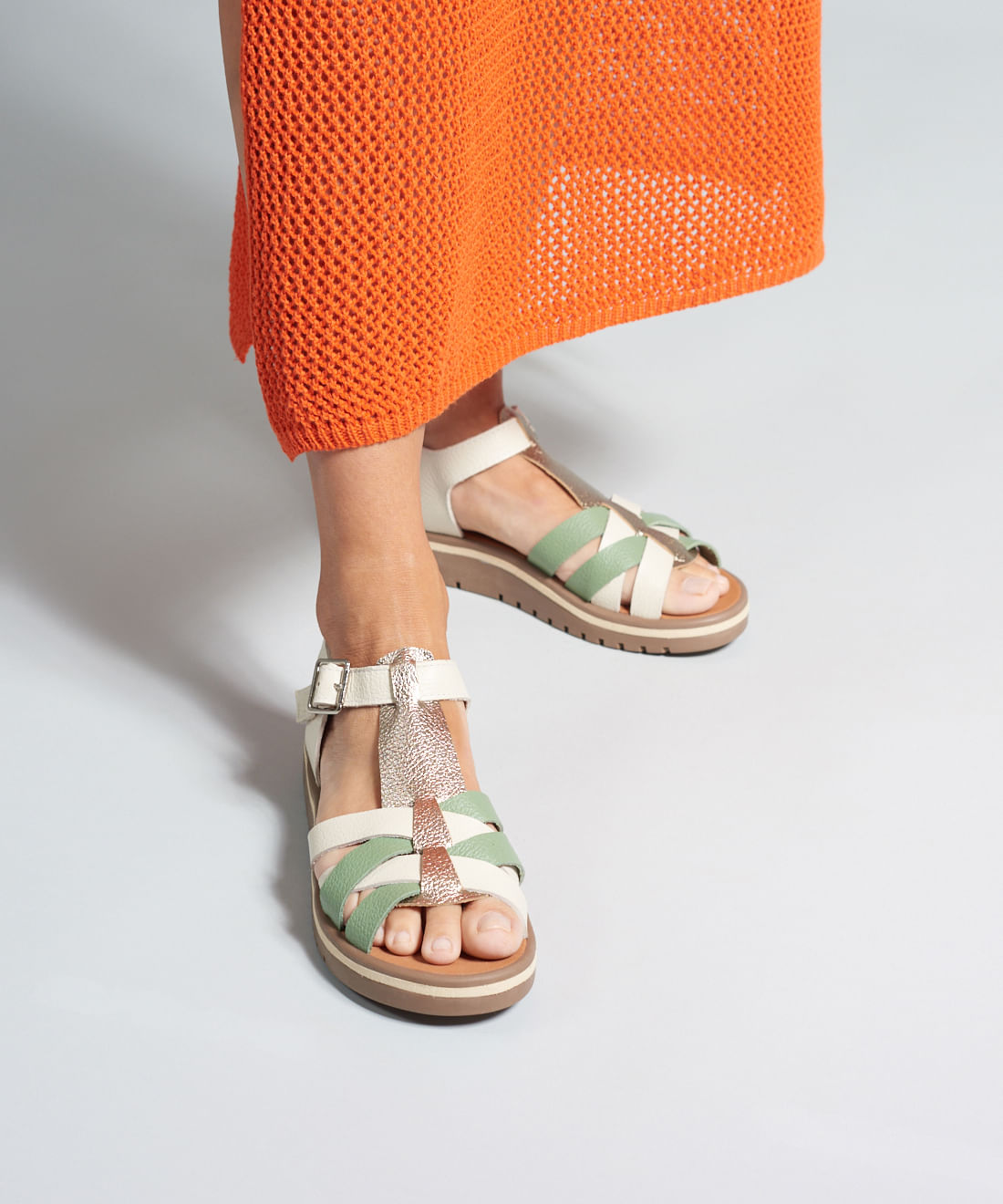 Rasteira Tratorada Ellen - Colors - Imagem 5