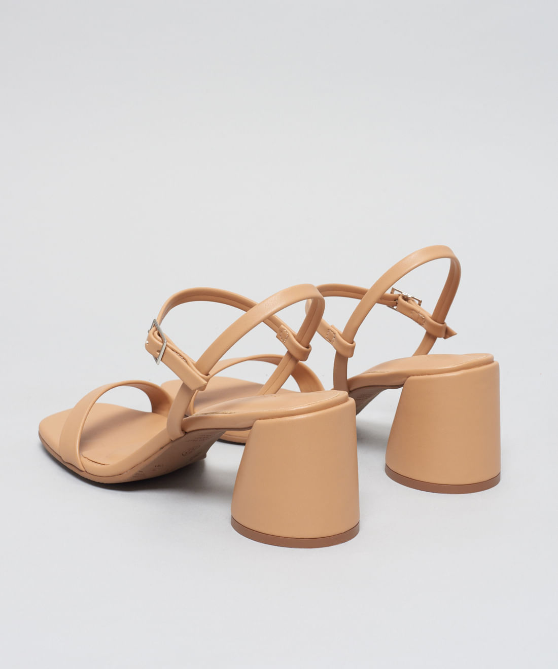 Sandalia Media Soft Bloco - Caramelo - Imagem 3