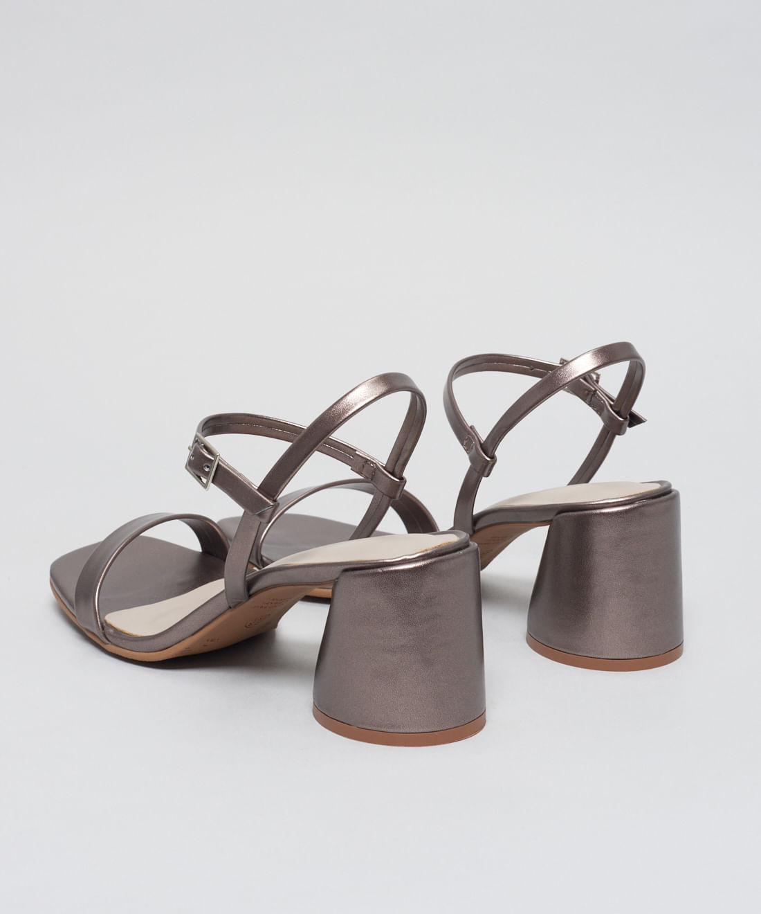 Sandalia Media Soft Bloco - Onix - Imagem 13