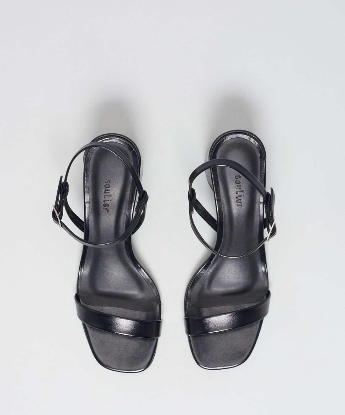 Sandalia Media Soft Bloco - Preto - Imagem 14