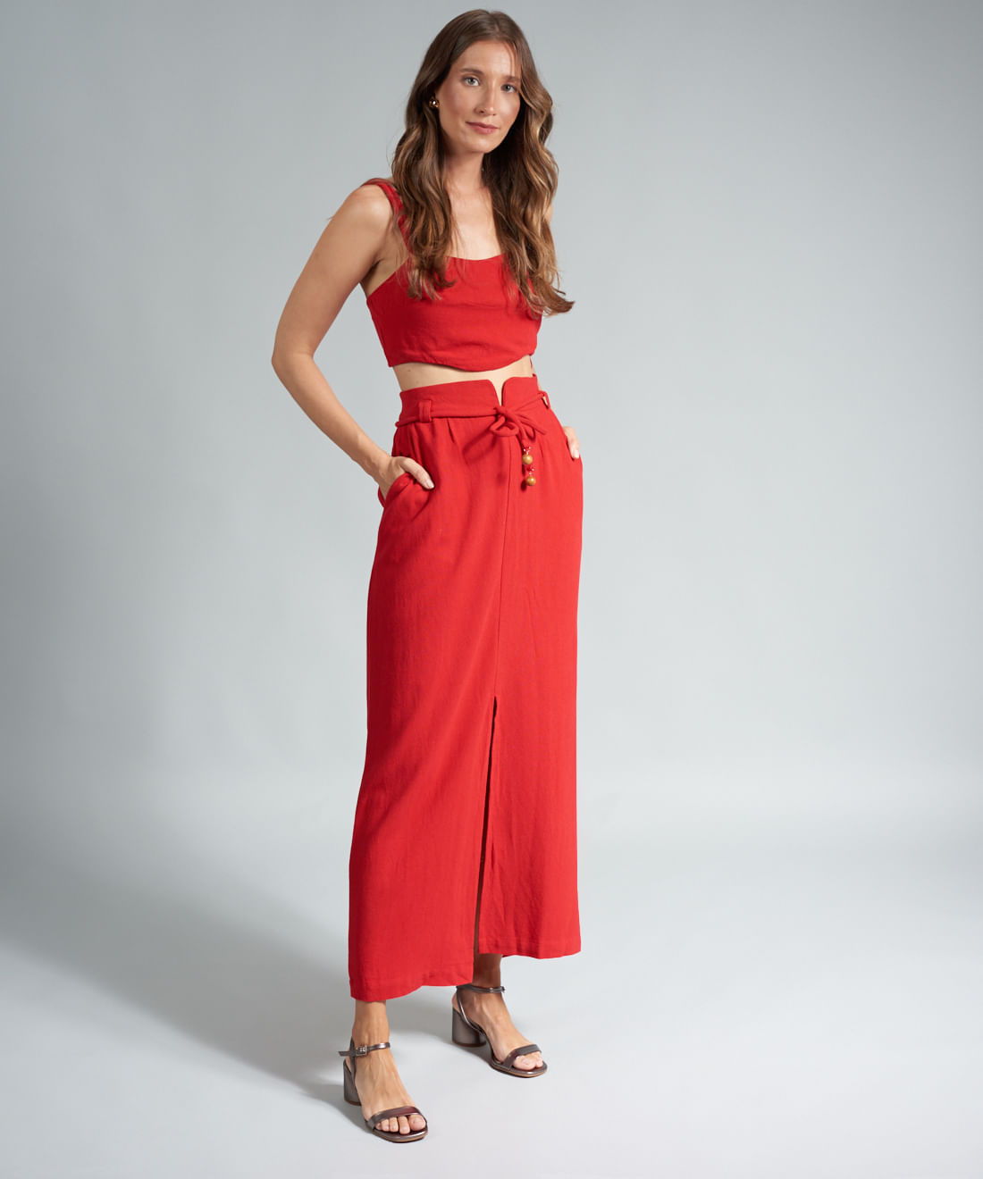 Sandalia Media Soft Bloco - Onix - Imagem 5