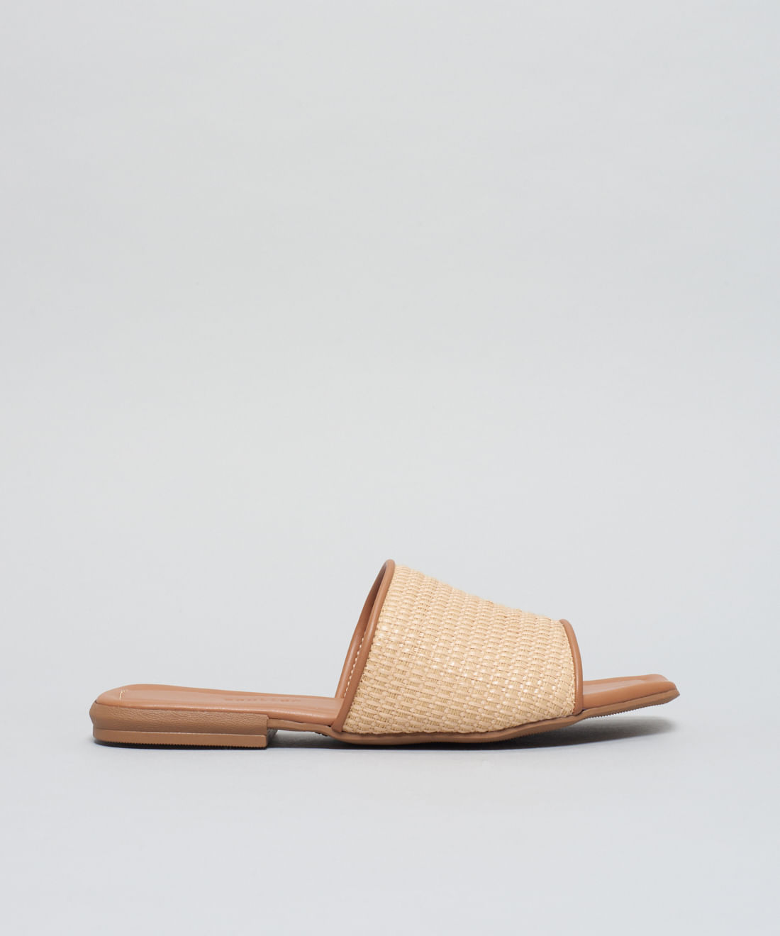 Rasteira Rafia Basica - Palha Natural - Imagem 26