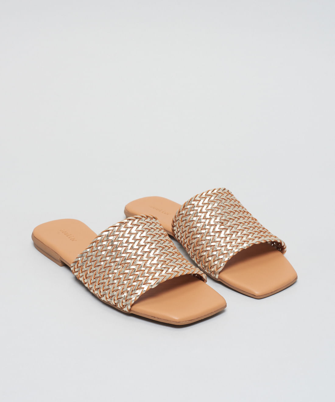 Rasteira Tresse Basica Soul - Prata Velho - Imagem 32