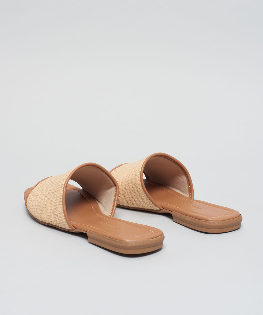 Rasteira Rafia Basica - Palha Natural - Imagem 23