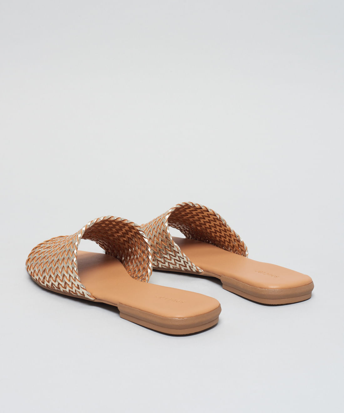 Rasteira Tresse Basica Soul - Prata Velho - Imagem 8