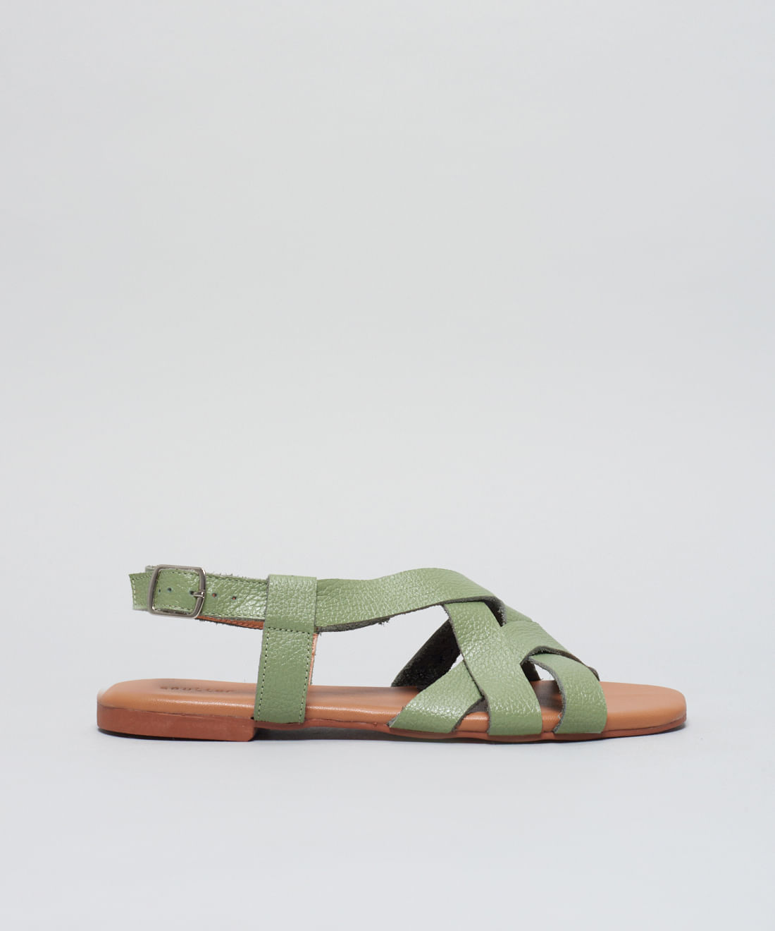 Rasteira Basica Tiras Duo - Pistache - Imagem 11