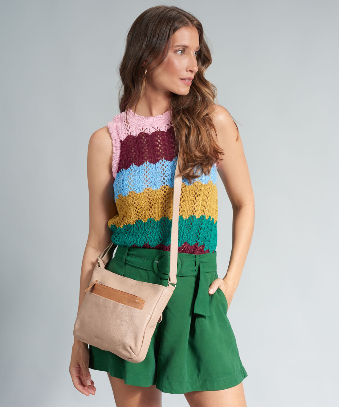 Bolsa m Couro Clara - Avela - Imagem 4