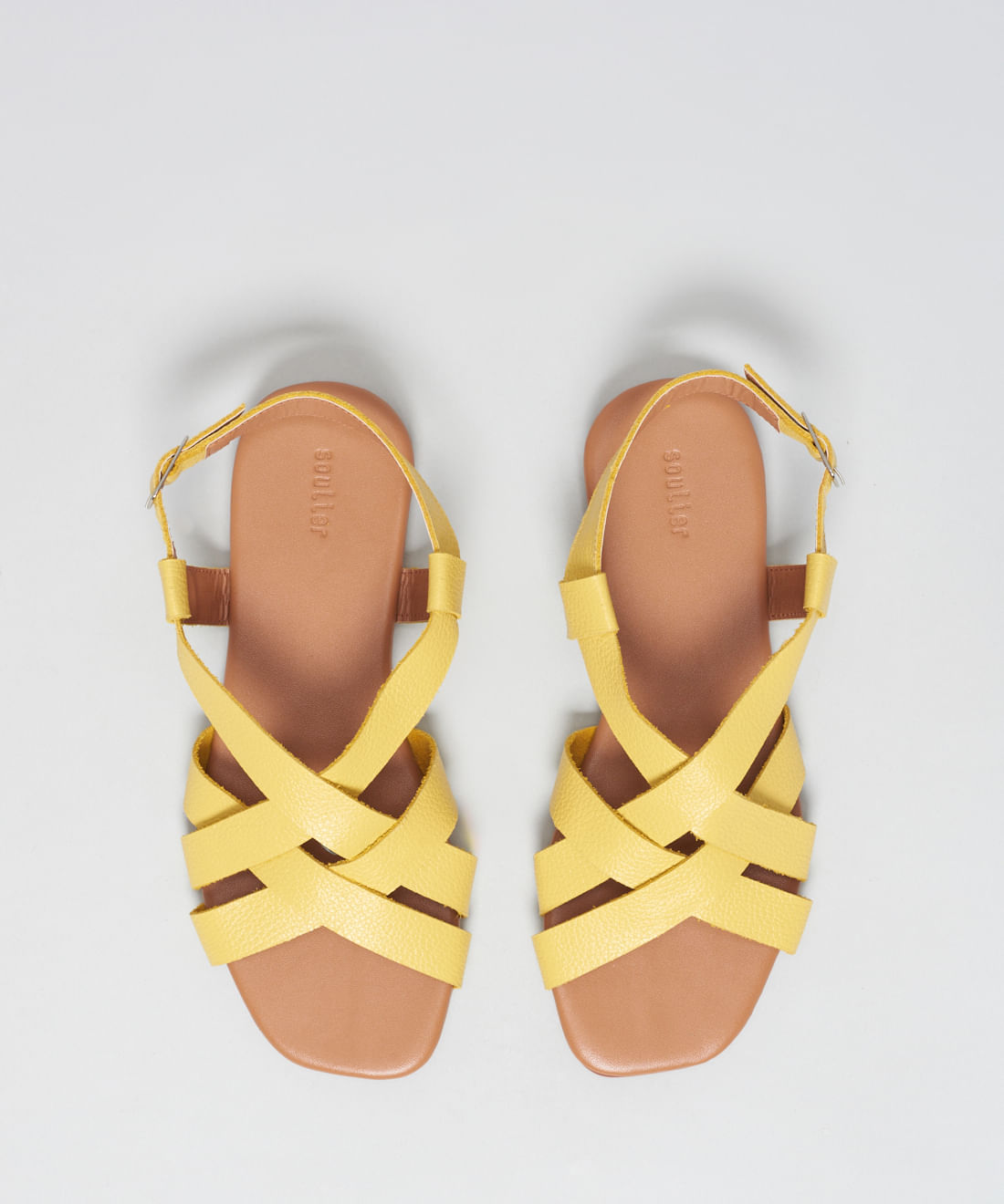 Rasteira Basica Tiras Duo - Camomila - Imagem 4