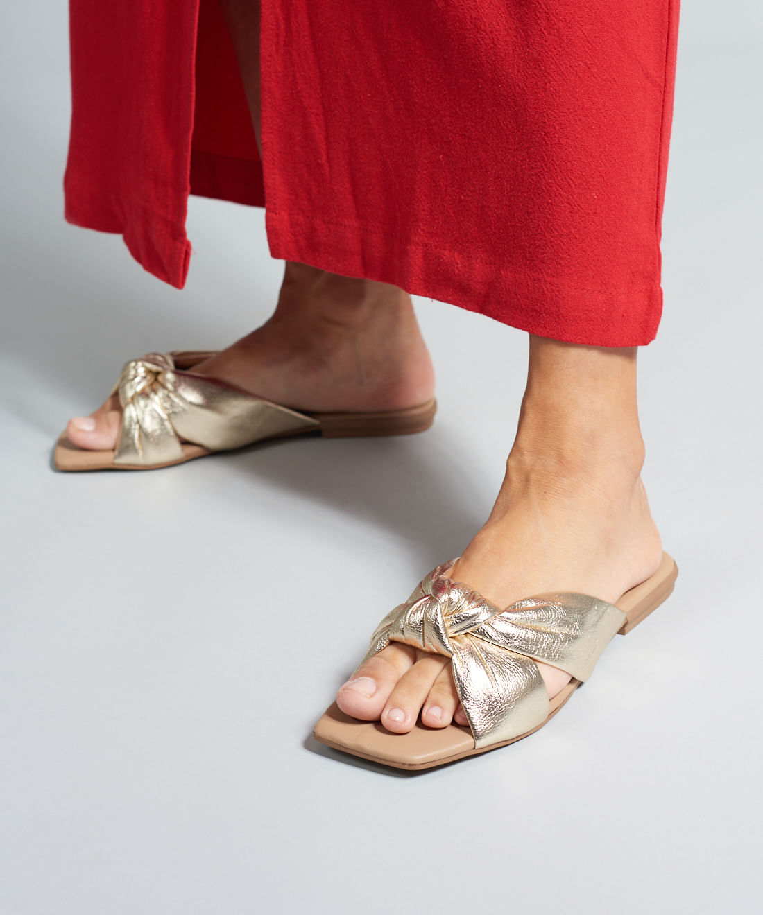 Rasteira Basica Soft No - Prata Velho - Imagem 5