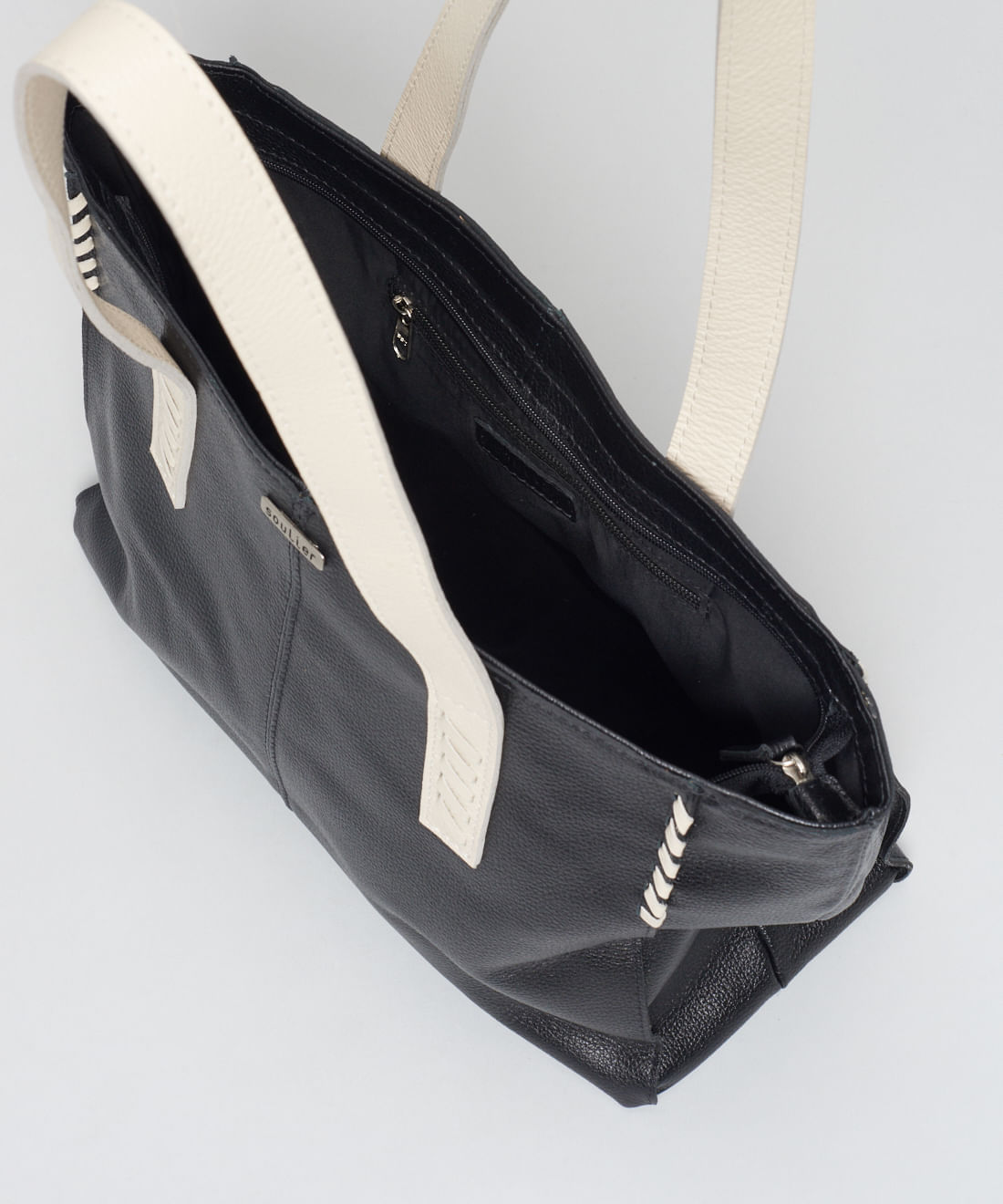 Bolsa Grande Detalhes - Preto - Imagem 3