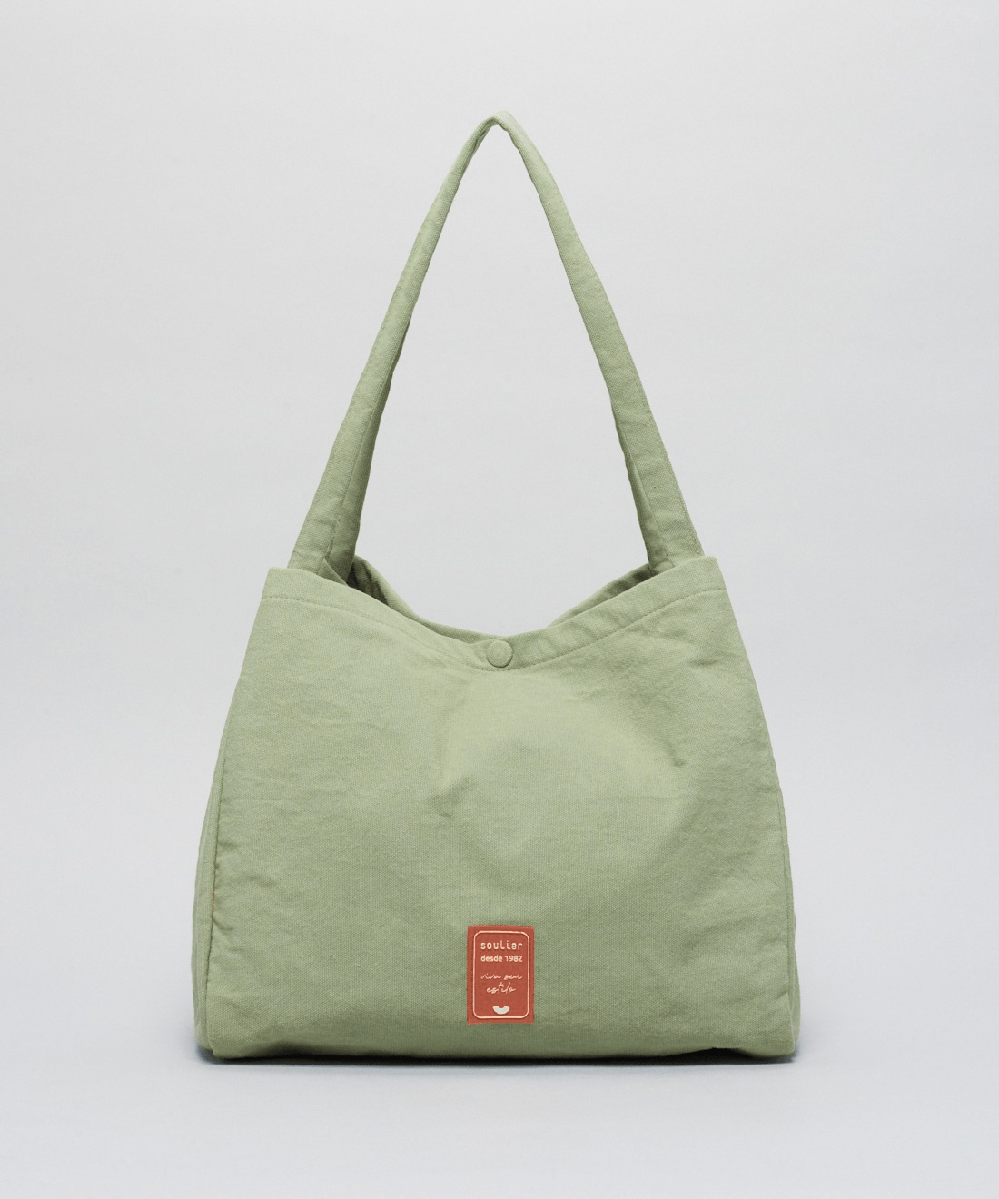 Bolsa Lona Jardim Soul - Pistache