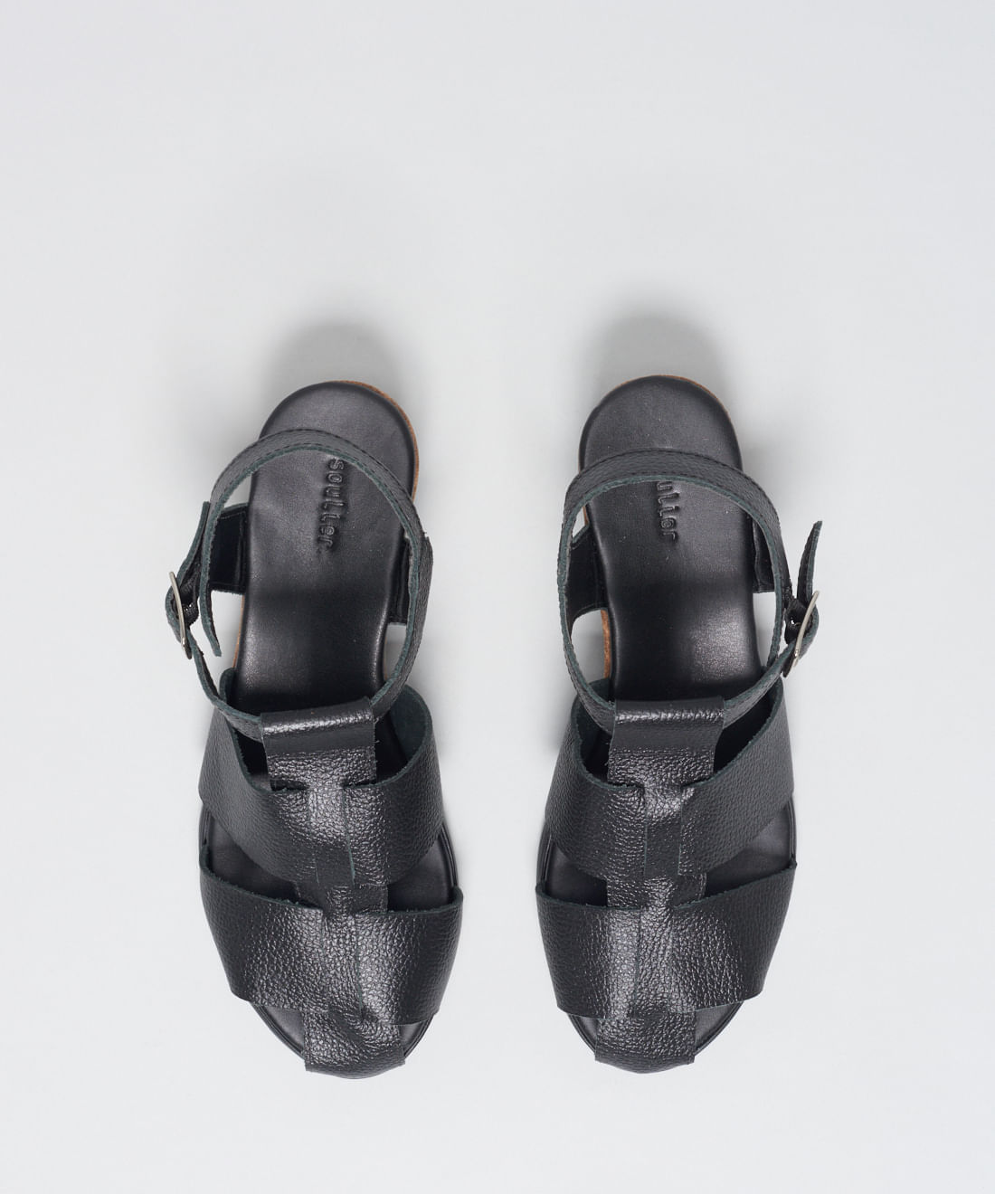 Anabela Couro Pescador Dani - Preto - Imagem 39