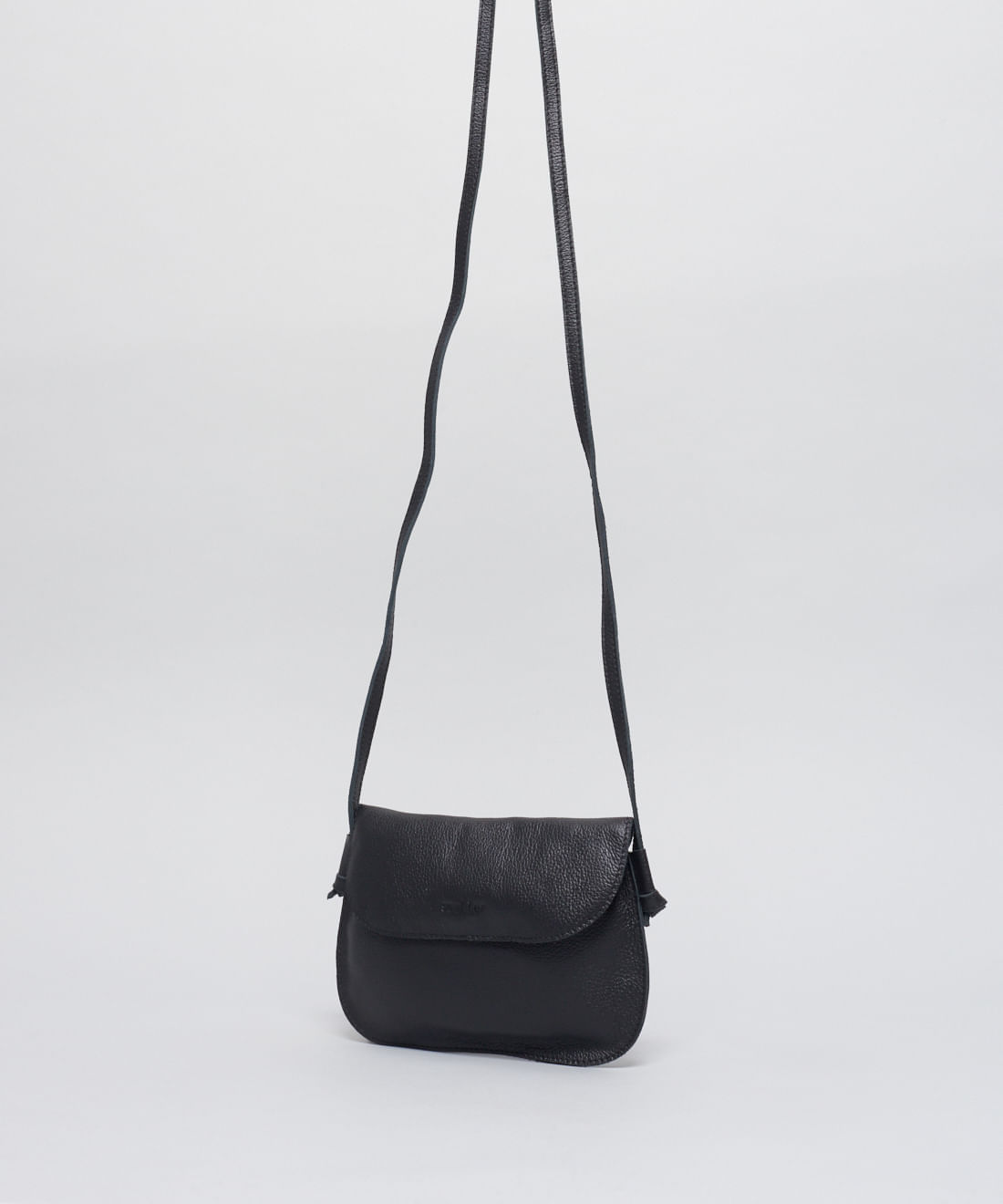 Bolsa p Couro Mia - Preto - Imagem 2