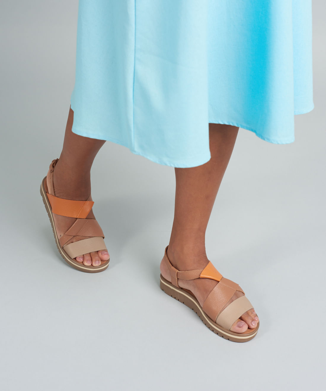 Rasteira Tratorada Nat - Colors - Imagem 6