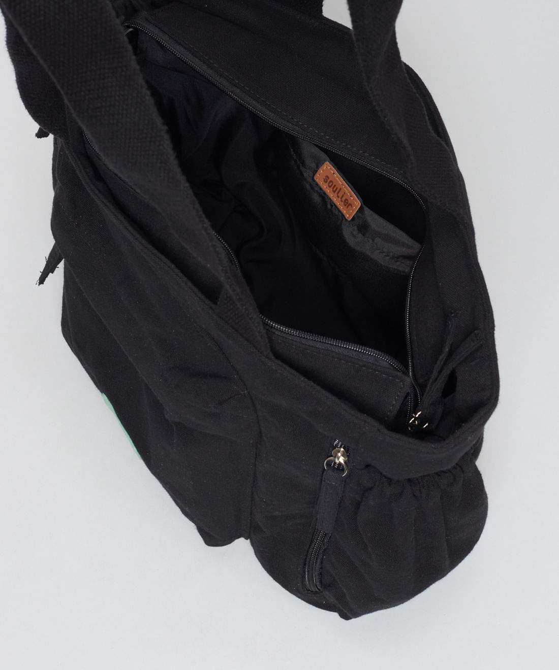 Bolsa g Lona Luana - Preto - Imagem 3