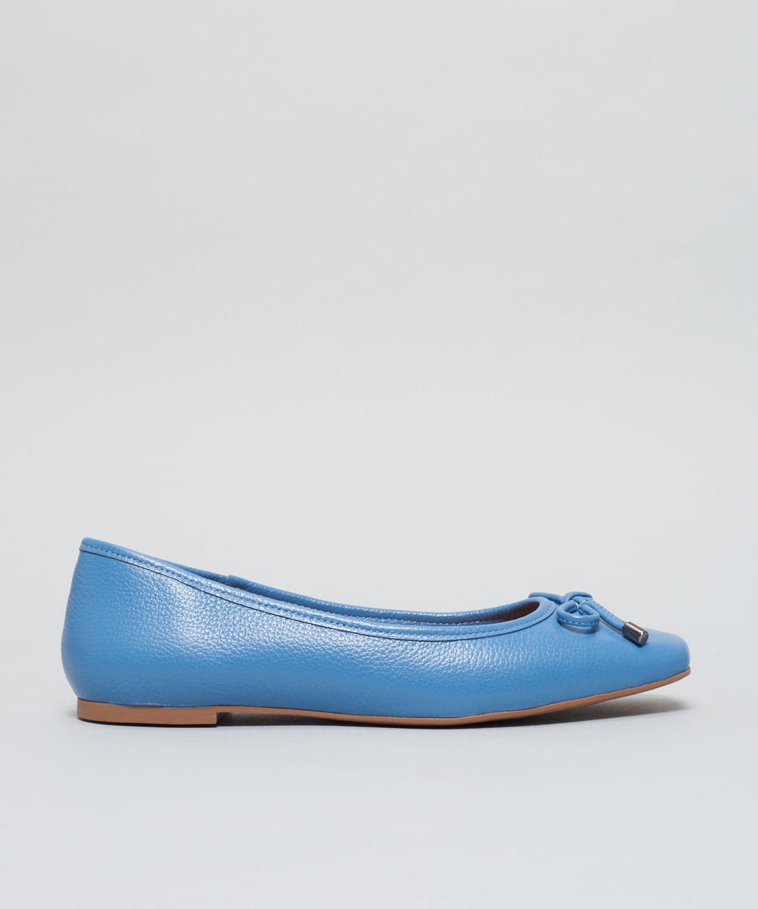 Sapatilha Couro Laco - Azul Safira